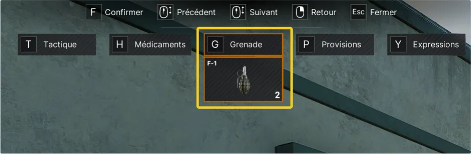 Catégorie Grenades