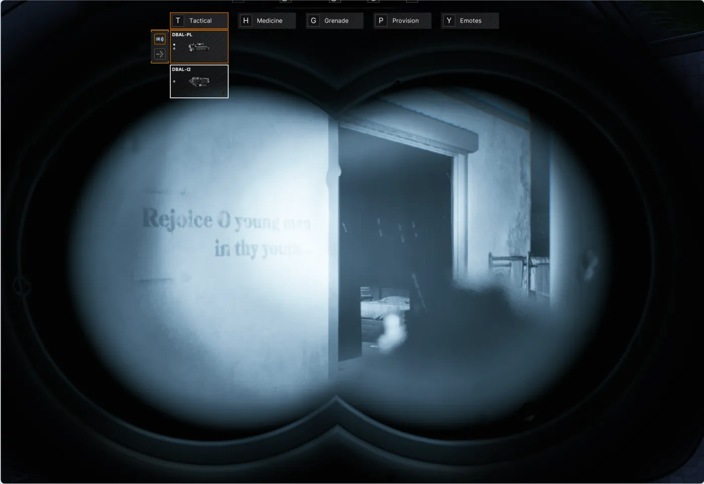 Lampe infrarouge (visible seulement aux NVG)