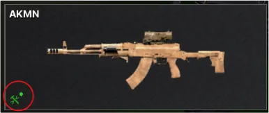 Même indicateur sur les armes